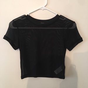 Mesh Crop Top